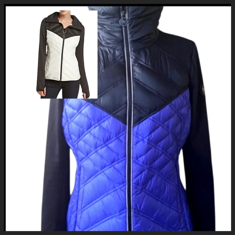 MICHAEL KORS Lightweight Puffer Jacket Coat Large.